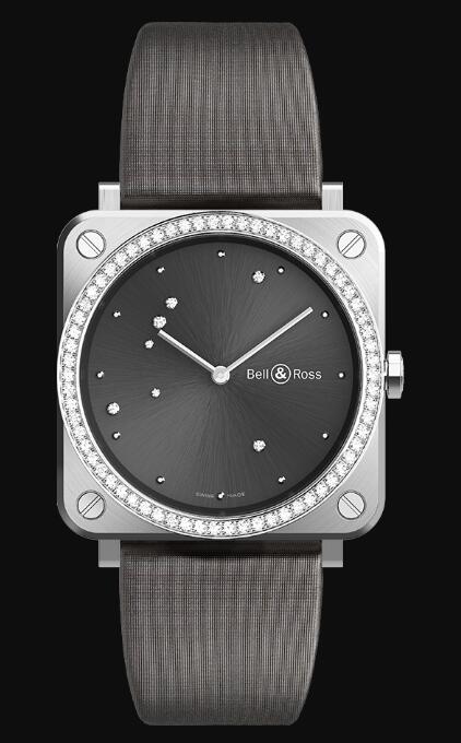 Bell & Ross BR S GREY DIAMOND EAGLE DIAMONDS BRS-ERU-ST-LGD/SCA Replica Watch